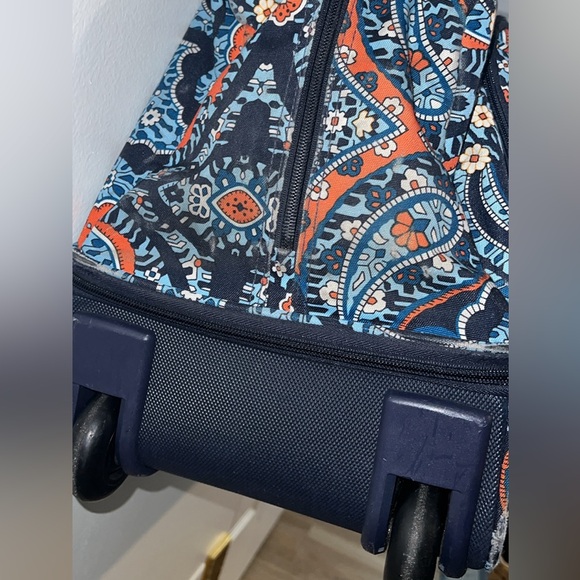 Vera Bradley Marrakesh Lighten Up rolling duffel bag - Picture 5 of 8